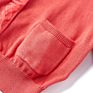 Gabby Loop Kids Children Girl Thin Spring Autumn Knitted Sweater Red Lace Embellished Cardigan for Child