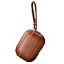 Genuine Cowhide Leather Case for Wireless Earphone Cover for Airpods 4