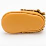 Genuine Leather Tassel Baby Shoes Moccasins Slip on Infant Shoes