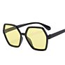 Girls Boys Polygon Kids Sunglasses Children Plastic Mirror Sun-Shading Eyeglasses Hexagon Sun Glasses Uv400 Protection