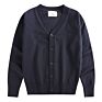 Girl's Long Sleeve Jacket Children's Sweater Cardigan Parent Dress Zhongda Children's Knitted Cardigan Boys a Generation of Hair