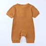 Girl's Rompers Boy Zip Baby Romper Suitable for Both Boys and Girls