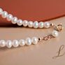 Gold Filled Baby Women Jewelry Natural Cute Tiny Vintage Kids Chain Bangle Beaded Stone Real Freshwater Pearl Bracelet