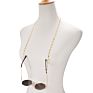Gold Gold Copper Alloy Cross Glasses Chain ,Eyeglasses Accessories,Gold Eyeglasses Chain