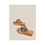Good Price Product Snake Double Layer Outdoor Travel Wedges Sandals for Women