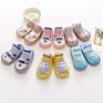 Good Price Soft Baby Shoes Printed Rubber Soft Sole Bottom Baby Cotton Shoes Antislip Baby Shoes