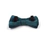 Green Velvet Dog Accessories Luxury Bowtie Collar Dog Bow Tie