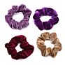 Hair Accessories Elastic Hair Bands Hair Ties Ropes Velvet Scrunchies for Women or Girls