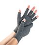 Half Finger Cotton Lycra Compression Arthritis Glove for Pain Relief
