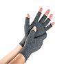Half Finger Cotton Lycra Compression Arthritis Glove for Pain Relief