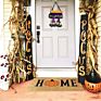 Halloween Doormat Blanket Welcome Home Front Door Decorations Outdoor Kitchen Living Room Pumpkin Ghost Floor Mat Rug Carpets