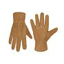 Handlandy Gift for Boys Girls Genuine Leather Bike Gloves Puncture Proof Garden Gloves Chore Yard Work Safety Gloves