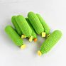 Handmade Crochet Ice Cream Crochet Food Ice Cream Toy Play Food Knitting Crochet Amigurumi Ice Cream Rattle for Nursery Decor,