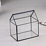 Handmade Geometric Vase Garden Decor Flower Pot Modern Artistic Indoor Clear Glass Plant Terrarium
