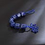 Handmade Natural Lapis Lazuli Crystal Car Hanging Ornaments for Home Decoration Feng Shui Ornament