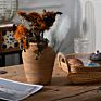 Handmade Rattan Man Woven Vase American Pastoral Style Home Decoration Vase Rattan Production