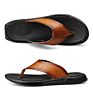 Handmade Ultra Comfort Leather Retro Flip Flops Mens Beach Slippers Flat Shoes Thong Sandals