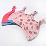 Hat Snapback Cap Suede with Plush Plain Leather Baby Kids Western Panton Cotton Embroidery Strap