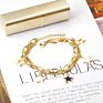 Hawaiian Pearl Kids Girl Charm Woman Bangle Star Stainless Steel Jewelry Bracelets