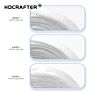 Hdcrafter Classic Black-And-White Single and Double-Layer Polyester Flat Shoelaces