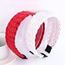 Headbands Adults Non Slip Hairbands Faux Leather Woven Headband