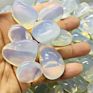 Healing Crystal Polished Opalite Tumbled Gemstone Opal Tumbled Stones Display for Home Decoration