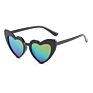 Heart-Shaped Children's Sunglasses Cartoon Irregular Boys and Girls Peach Heart Sunglasses