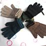 Hf Adult Warm Thicken Plush Cashmere Plam Knitted Gloves