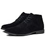 High-Top Sports Trend Men Martin Men's Shoes Suede Pointed Toe Shoes Work Shoes