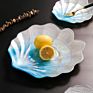 High Definition Home Decoration Moden Fancy Seashells Tray Plate
