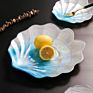 High Definition Home Decoration Moden Fancy Seashells Tray Plate