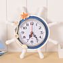 Home Decor Gift Mediterranean Nautical Ship Wheel Wall Clocks