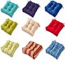 Home Fashions Outdoor/Indoor Roma Stripe Chair Cushion Outdoor Patio Cushions