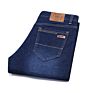 Hongnuo Jeans Men Pants Dark Blue Casual Elasticity Classic Jeans Straight Fit for Men