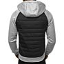 Hoodie Men Autumn Organic Cotton Sweatshirts Solid Hoody Fleece Thick Full Zip Hoodies