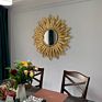 Hotel Bathroom Model Houses Sets Gold Leaf Mirror Wall Decoration,Living Room ,Dining Room