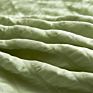 Hotniu Duvet Cover Set Cotton Green Stylish Bedding Set Cover