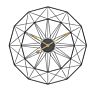 Household Is Contracted Restore Ancient Ways Sitting Room Iron Art Wall Clock round Adornment Clock Metal Clock Is Silent