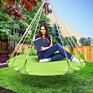 Hr Patio Swing Set Chair for Adult and Children