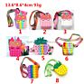 Ideas Colorful Popular Stress Relief Cute Cartoon Fidget Keychain Small Cartoon Wallet of Coin Purse Fidget
