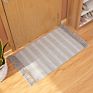 Indoor Outdoor Black and White Home Entrance Welcome Front Door Floor Stripe Door Mat