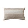 Innermor Ready Made Modern Style Striped Polyester and Linen Fabric Cushion Cover Throw Pillow