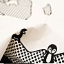 Ins Adventure World Map Black and White Diy Children's Room Decorations Children's Earth Game Play Crawling Mat