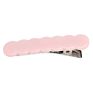 Ins Scallop Edge Hair Clips Wave Simple Bar Alligator Hair Clip Grips Color Hair Accessories