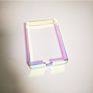 Iridescent Lucite Guest Hand Towels Organizer Tray Acrylic Towel Napkin Holder