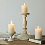 Iron Candle Holder Home Decoration Simple Creative Tabletop Furnishings French Retro Distressed Rice White Christmas Candelabra