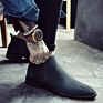 Leather men chelsea  boots