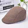 Ivy Hat for Men Houndstooth Style Women Newsboy Cap