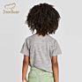 Jambear Organic Toddler Boys' Henley T-Shirt Organic Cotton Kids Short Sleeve Tees Eco-Friendly Kids Baby T Shirt