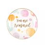 Jewelry Display Ceramic Trinket Jewelry Tray for Wedding Decoration Mold Pattern Print round Shape White Blank